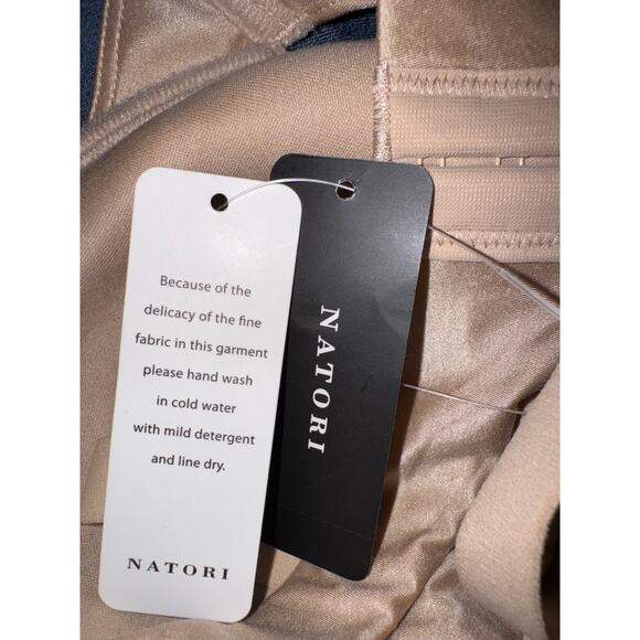 Brand New Natori Women's Size 36DD Nude Plunge Bra - Picture 5 of 6